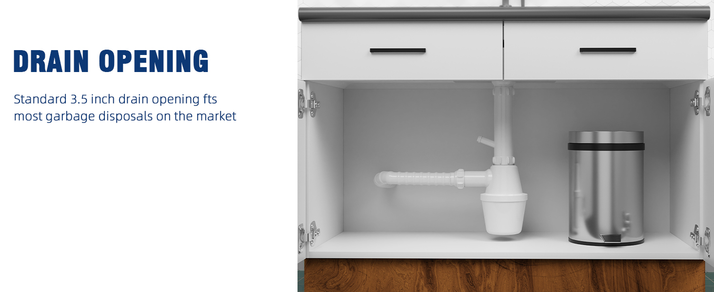 Drain Opening Feature